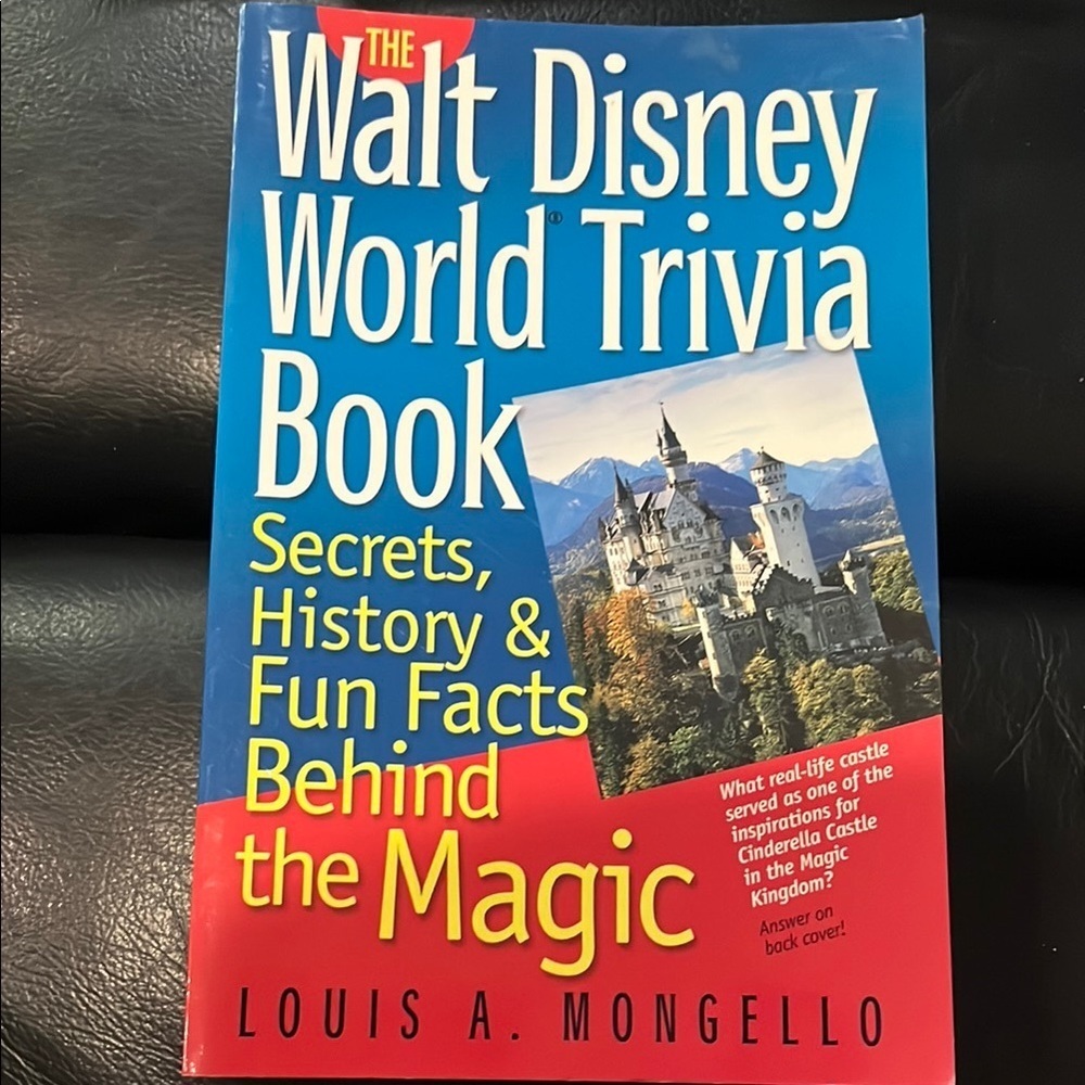 Walt Disney World Trivia Book